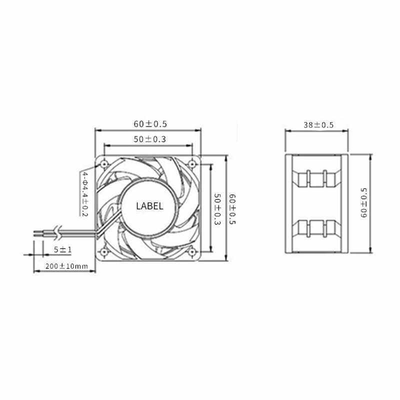 6038双滚珠dc直流机箱机柜冰柜大风量高转数服务器电焊机散热风扇,淘宝优惠券,粉丝福利购,淘宝优惠卷