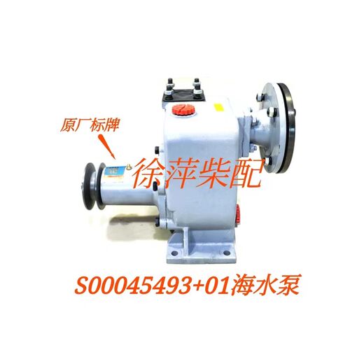 S00045493+01海水泵上柴25K/SC25G/SC27G/SC33海水泵6170水泵头 - 图1
