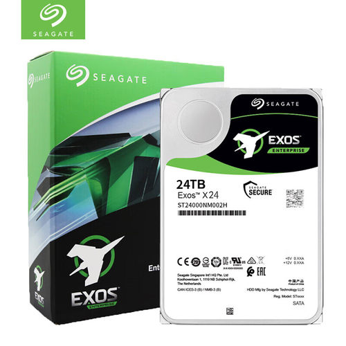 全新国行希捷银河ST24000NM002H企业级24TB垂直CMR机械硬盘服务器 - 图2