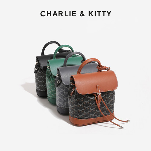 【赵露思同款】CHARLIE&KITTY轻奢小众高级感包包2026新款双肩包 - 图3