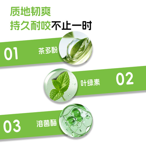 Dentalight树叶骨狗狗耐咬洁齿骨中小型犬磨牙棒刷牙零食 - 图0