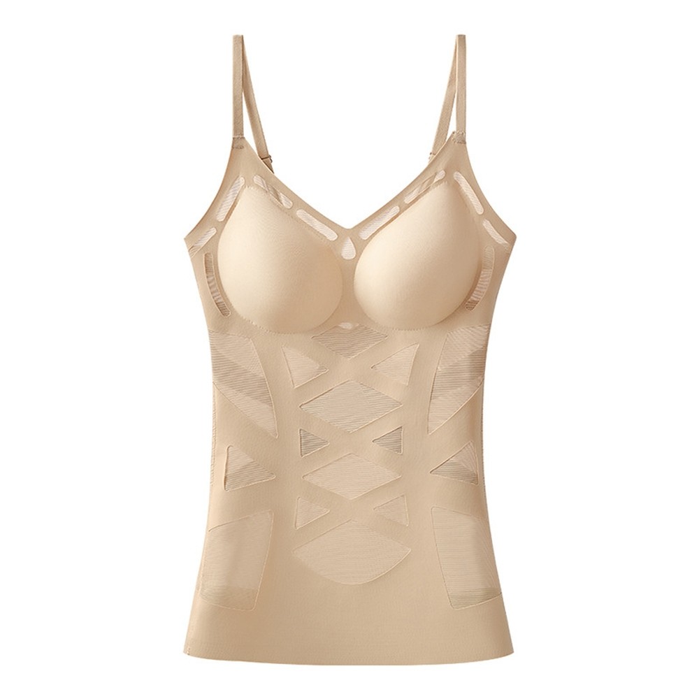 2025新款超薄无痕塑身衣上半身免穿文胸一体式美背收腹收腰美体衣,淘宝优惠券,粉丝福利购,淘宝优惠卷