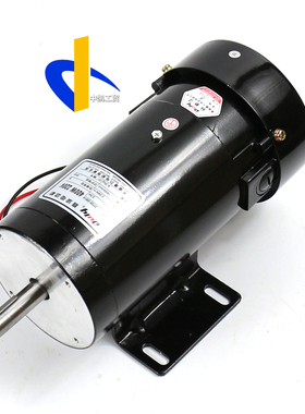 永磁直流电动机制袋机放料马达220V立卧式300W400W500W750W德力