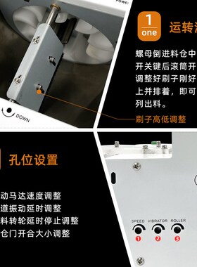FUMA螺母点数机螺母计数器数显六角螺母点数机方形型定制数螺母机
