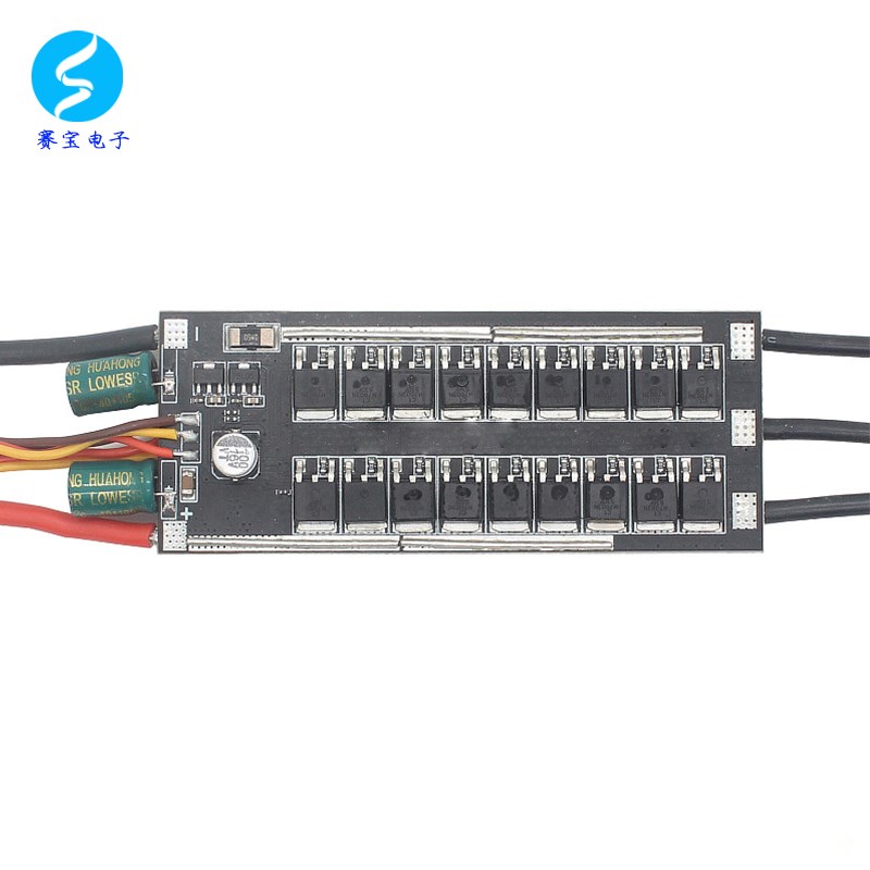 12V24V大功率1000W三相驱动0-5VPLC高速BLDC无刷电调气水泵风机 - 图1