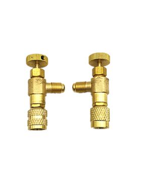 空调加氟防冻手安全阀加雪种安全方便接头R22R410转换阀铜安全阀