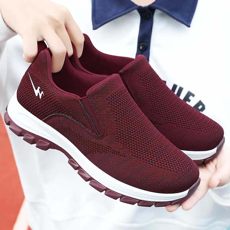 双星老年人健步鞋宽头妈妈鞋防滑舒适老北京布鞋女软底老人奶奶鞋,淘宝优惠券,粉丝福利购,淘宝优惠卷