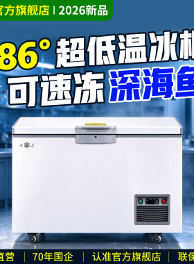 【70年国企雪花】超低温商用冰柜