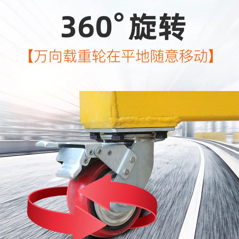 小型龙门架电动无轨龙门吊门式起重机万向轮可移动式手推龙门吊 - 图2