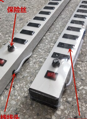 LED灯具老化线夹 国标紫铜线制作测试线夹老化台 老化测试架线夹