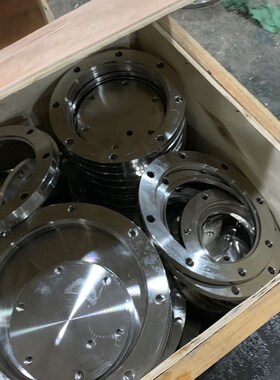 304不锈钢法兰片HG20592-25RF国标9119平焊锻打凸缘法兰片DN150