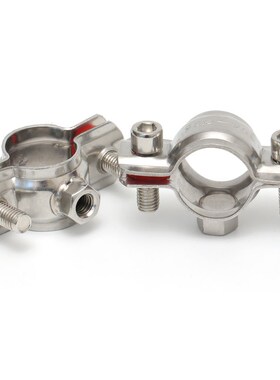 304不锈钢螺母固定管支架焊螺帽卡扣抱箍PPR水管夹子管道管卡卡箍