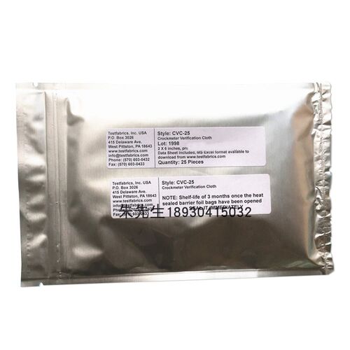 AATCC CVC 25摩擦校正布摩擦校准布Crockmeter Verification Clot - 图1