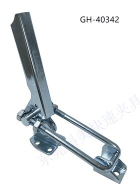 门栓式快速夹具夹钳工装夹具定位夹手固定扣GH-40342