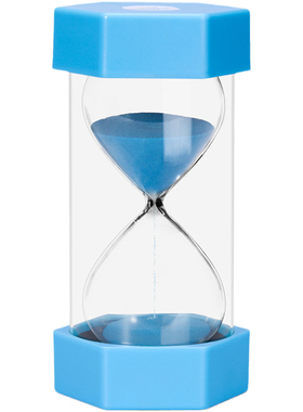 沙漏计时器10/20/0分钟半一小时儿童吃饭家居流沙瓶个性摆件