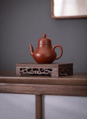 鸡翅木六角形展示架支架实木木制佛像工艺品太师椅方形装饰底座