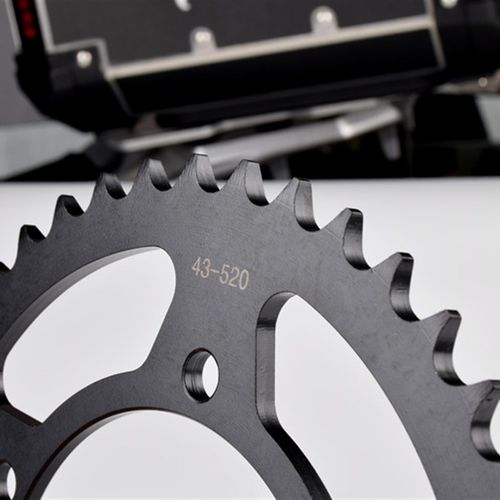 适用凯越500X 400X摩托车大小飞前后牙盘静音链轮 征和油封链条 - 图2