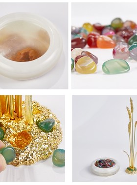 黄金麦穗客厅装饰摆件朋友开店公司办公室开业送礼物高档乔迁礼物