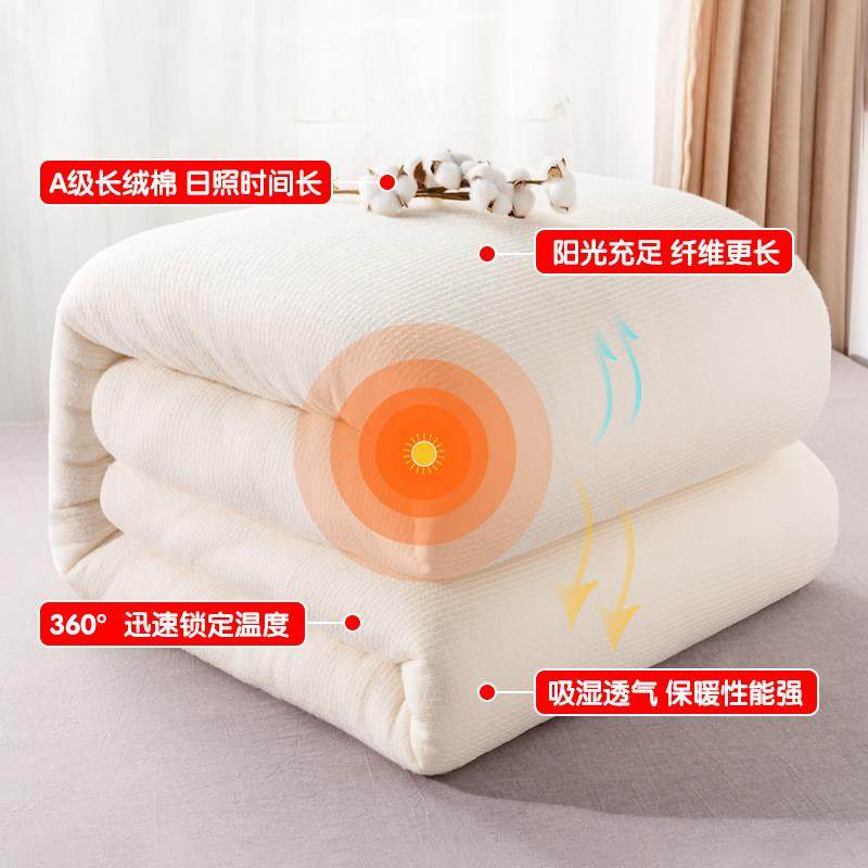 新疆棉花被子被芯棉被冬被加厚保暖被芯棉絮垫被学生宿舍棉被褥子,淘宝优惠券,粉丝福利购,淘宝优惠卷