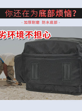 法斯特双肩工具包男 帆布 耐磨背包电工大容量多功能加厚电梯维修