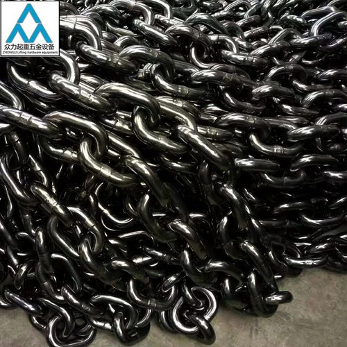 工程板翻渣土自卸车翻斗货汽车后门高强度配件挂链加粗锰钢链条子 - 图0