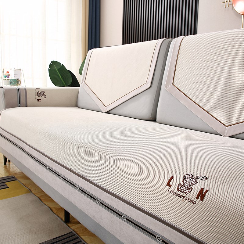 沙发垫四季通用防滑盖巾2023新款现代简约沙发套罩全包夏季坐垫子 - 图3