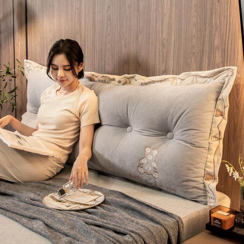 北欧床头靠垫卧室长条靠枕沙发大靠背垫榻榻米飘窗双人软包可拆洗,淘宝优惠券,粉丝福利购,淘宝优惠卷