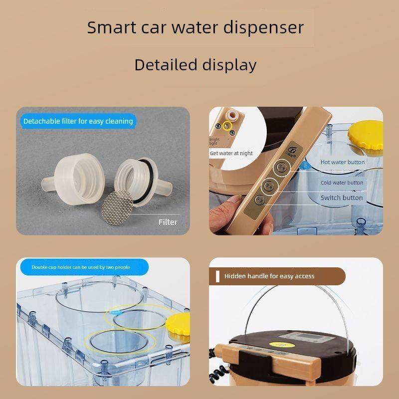 北汽汽车饮水机24V货车专用隐藏式冷热两用汽车开水智能热水器,淘宝优惠券,粉丝福利购,淘宝优惠卷