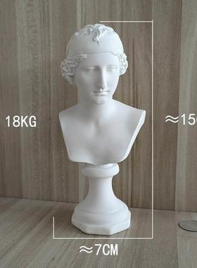 石膏像头像大卫石膏像素描教具展品雕塑画 画室艺术摆件模型静物