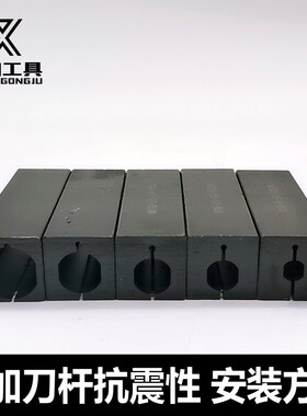 镗孔刀套数控车床方刀型套内孔刀杆刀套防震导套WTD162025-4mm-25