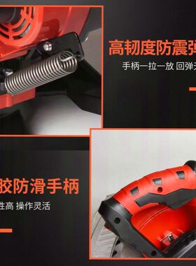 德国锯铝机10寸高精度铝合金型材铝材切角机多功能45度255皮带切