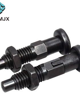 粗牙分度销旋钮柱塞碳钢发黑止动弹簧锁紧定位销MT302FC/MT302ZD