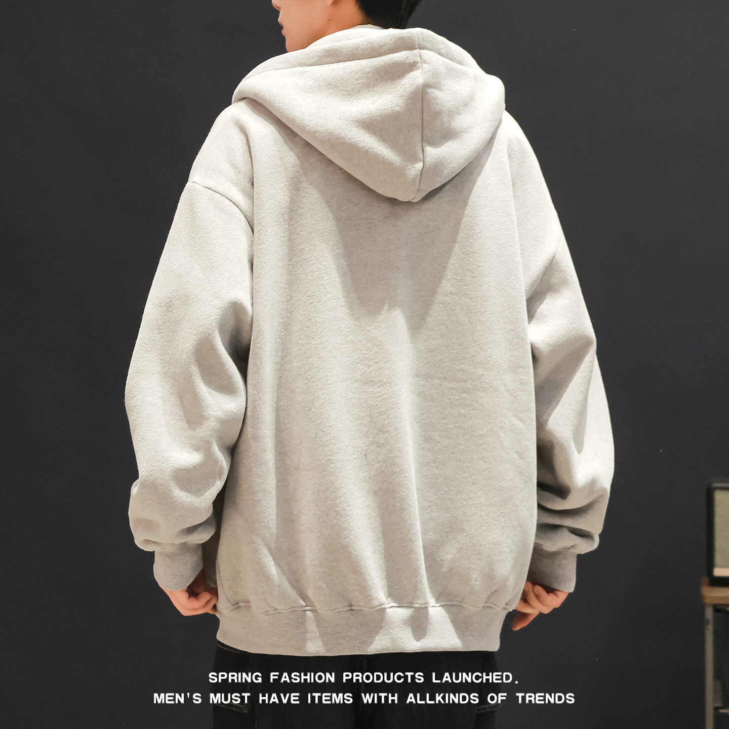 重磅青少年保暖简约纯色秋冬男款高级加绒加厚显瘦ins休闲棒球服,淘宝优惠券,粉丝福利购,淘宝优惠卷