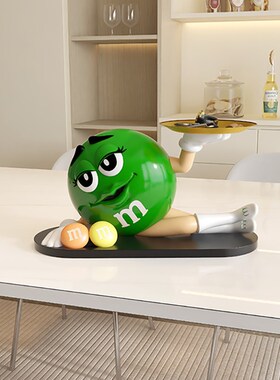 mm豆人客厅玄关入户进门口钥匙收纳装饰品乔迁搬家礼物装饰品摆件