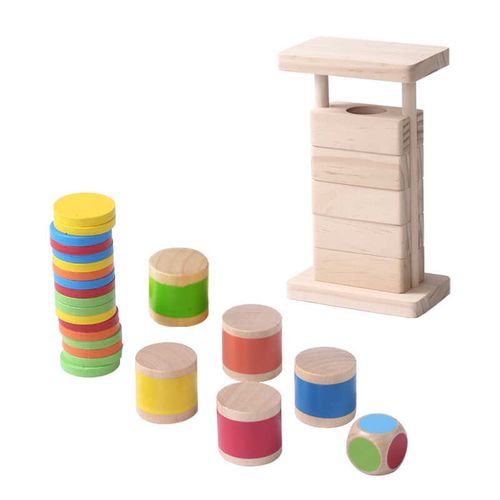 颜色翻转记忆塔游戏儿童数字逻辑思维训练专注力幼儿园益智玩具 - 图3