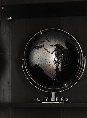 依依现代简约易达豪华环球样板房售楼处民宿书房书桌桌面展示摆件