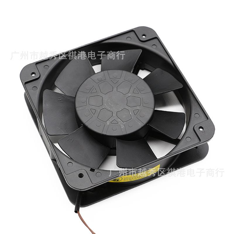 15CM high temperature resistant fan 15038 220V AC industrial control chassis cabinet cooling fan 150*150*38