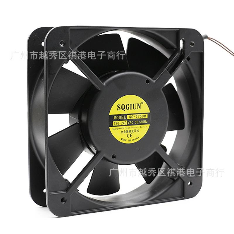 15CM high temperature resistant fan 15038 220V AC industrial control chassis cabinet cooling fan 150*150*38