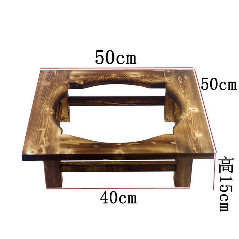 烤火盆老式农村带铁锅套装炭火盆双层烤脚茶桌木炭冬天小号50厘米,淘宝优惠券,粉丝福利购,淘宝优惠卷