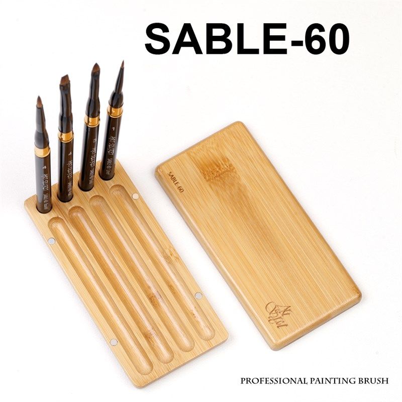 秀明绘画颜料笔SABLE-60高级油画水彩画笔水粉丙烯画笔套装,淘宝优惠券,粉丝福利购,淘宝优惠卷