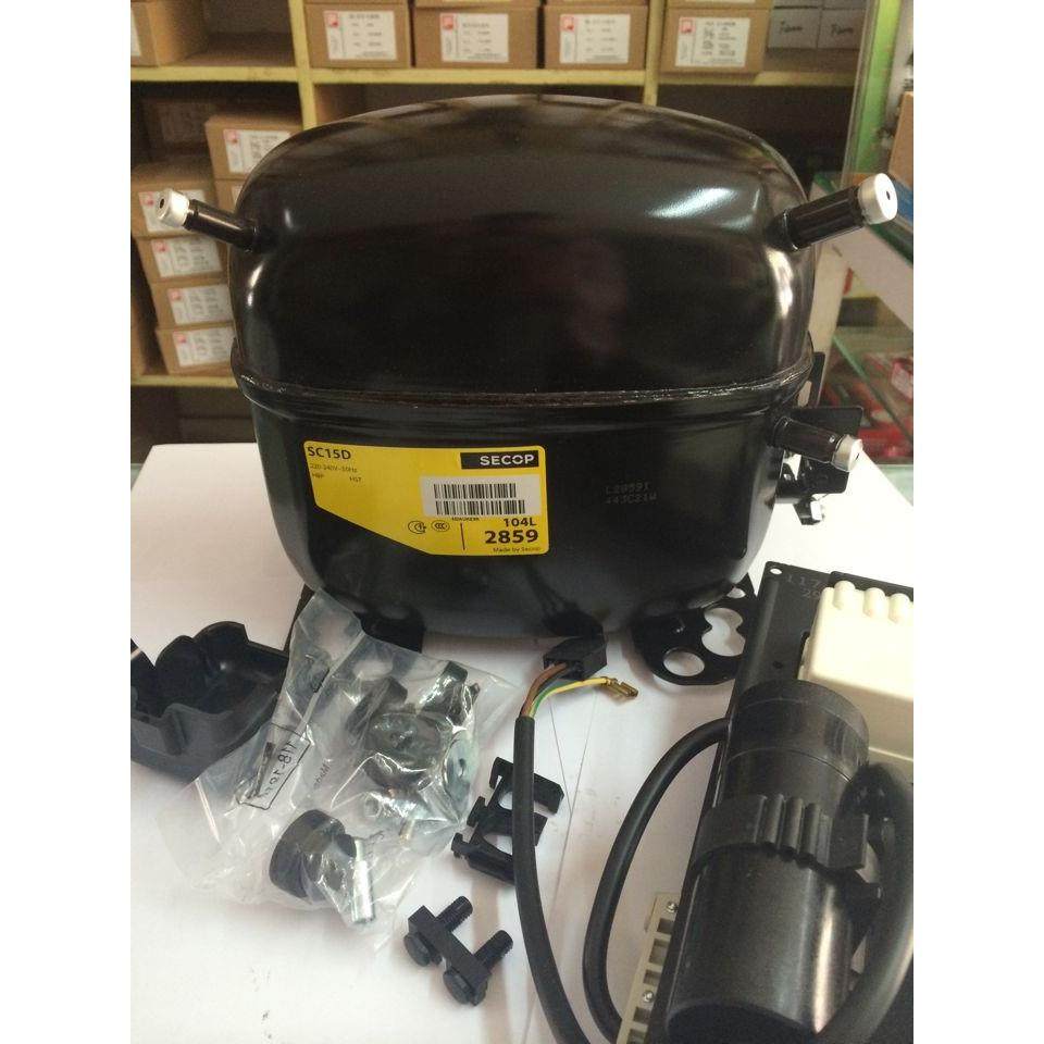 全新思科普冰柜压缩机SC12CL 18CL SC21CL 15CL 12D 21G 18CM 15D - 图1