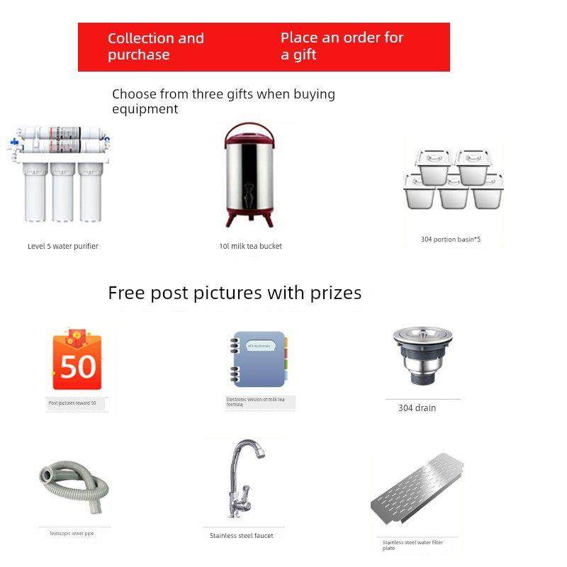 不锈钢冷藏工作台咖啡厅水吧奶茶操作台平板冷藏水吧冷柜定制,淘宝优惠券,粉丝福利购,淘宝优惠卷