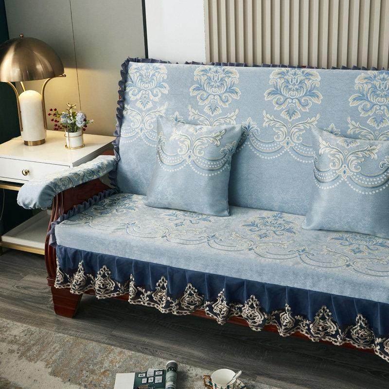 新中式红实木沙发坐垫带靠背连一体三人四季通用加厚海绵组合套装,淘宝优惠券,粉丝福利购,淘宝优惠卷