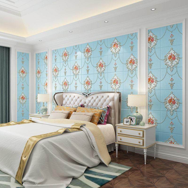 墙纸自粘房间卧室3d立体墙贴客厅出租屋壁纸背景装饰遮盖防水防潮,淘宝优惠券,粉丝福利购,淘宝优惠卷