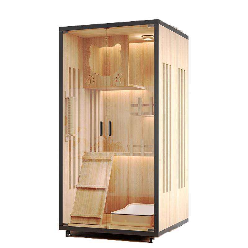 猫笼木质猫别墅猫笼子猫柜猫窝猫房子别墅猫屋猫猫窝猫咪柜猫城堡,淘宝优惠券,粉丝福利购,淘宝优惠卷