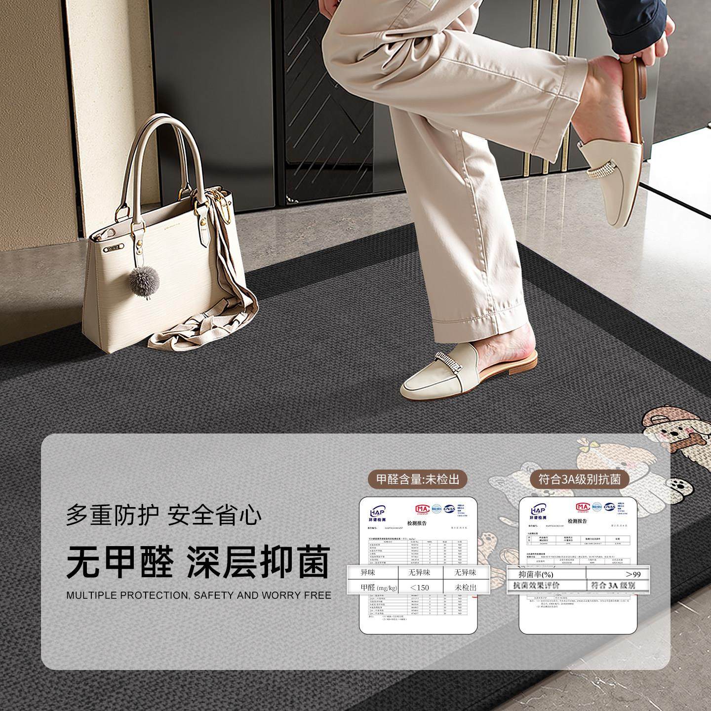 入户门地垫新款家用门口进门防滑脚垫入门除尘地毯加厚可裁剪垫子,淘宝优惠券,粉丝福利购,淘宝优惠卷