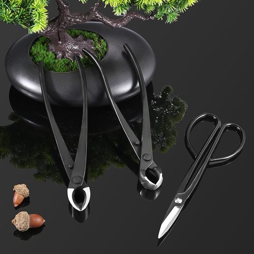 球节剪盆景修剪造型专用工具套装叶芽球形球型斜球剪刀盆栽修枝钳 - 图1