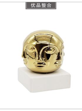 现代样板间简约软装饰品酒柜酒具相框创意陶瓷家居摆饰组合ZH3257