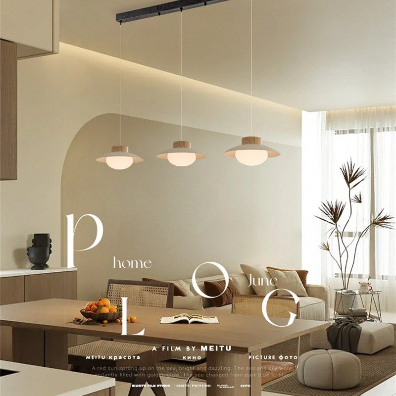 餐厅吊灯 2023新款餐桌灯吧台艺术创意飞碟全光谱护眼餐吊灯,淘宝优惠券,粉丝福利购,淘宝优惠卷