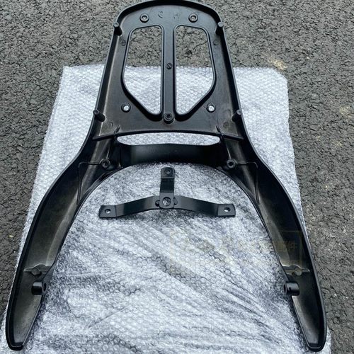 踏板车防巧格二代100后货架电动车福喜125尾翼铝合金载货架尾箱架 - 图2